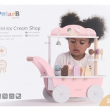 træ kørende bod 3-i-1 konditori og isbod POLARB fra VIGA