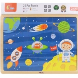 træpuslespil rum 24 brikker viga