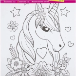 Grafix maling efter tal - Enhjørninger og lækkerier