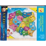 magnetisk kort over Polen I'M A GENIUS