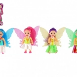 Fe-dukke med vinger 10 cm – flerfarvet