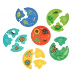 Petit Collage Puslespil Opdagerens Livscyklus