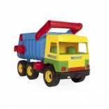 Plast tip-lastbil 38 cm WADER MIDDLE TRUCK
