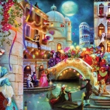 Clementoni puslespil Karnevalmåne 1000 brikker