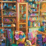 Puslespil 2000 brikker katteparadis