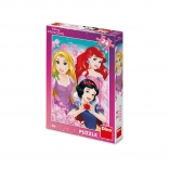 Puslespil DISNEY Prinsesser 24 brikker
