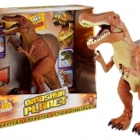 Stor batteridrevet dinosaur T-rex brøler