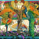 Puslespil Femte dag af Skabelsen af verden 2000 brikker Ravensburger