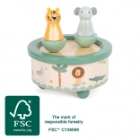 Træ spilledåse Safari small foot