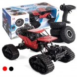 RC bil Rock Crawler 4x4 LHC012 terrængående 2-i-1 – Rød