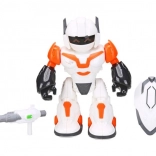 Orange robot DRIVERO 20 cm med lys og lyd