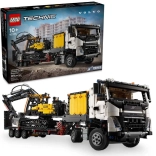 Lego Technic Volvo FMX lastbil og EC230 Electric gravemaskine