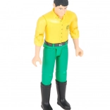 Bruder Bworld figur JOHN DEERE – gul T-shirt, grønne bukser