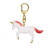 Nøglering enhjørning i spring rød