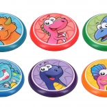 Kasteskive med dinosaurmotiv 16 cm