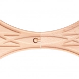 Jernbanekryds X til trætogbaner