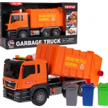 Orange renovationsvogn med lydfunktion + tilbehør