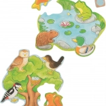 Goki puslespil for børn Hvem bor hvor