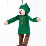 Gerlich træmarionet jæger Miloš 12 cm