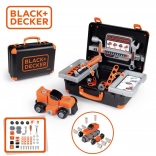Smoby Black & Decker Kuffert med værktøj og bygge bil