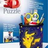 Ravensburger 3D-puslespil Pokémon – blyantholder (54 brikker)