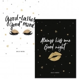 Skitsebog A5 SHKOLYARYK Kisses, prikmønstret net, 48 ark