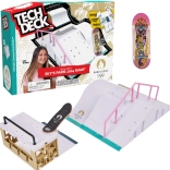 Tech Deck fingerboard-rampe SKY BROWN Paris 2024 med board