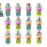 slim med en sympatisk dinosaur Slimy