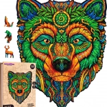 Træpuslespil Kloge Bjørn 160 brikker