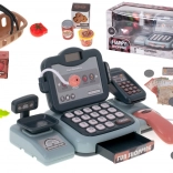 Interaktiv kasseapparat til børn med tilbehør