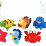 Gummidyr til badekar med net