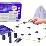 Mini strategispil med magnetiske brikker – rejseskak