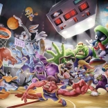 Puslespil SPACE JAM final dunk – 1000 brikker RAVENSBURGER