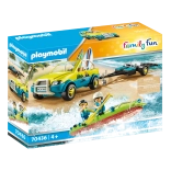 PLAYMOBIL FAMILY FUN strandbil med bådtrailer