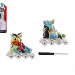 Finger mini rulleskøjter med skruetrækker - mix farver