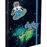 Mapper til skoleskrivbøger A4 Chill