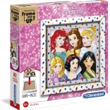 CLEMENTONI Puslespil Frame Me Up Disney prinsesser 60 brikker