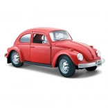 Model Volkswagen Beetle 1973 rød