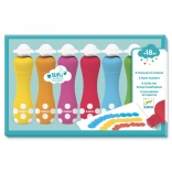 Djeco skumfarver med svampeapplikator til børn