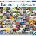 Ravensburger puslespil 99 cykler 1500 brikker