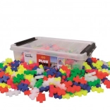 Byggesæt PLUS-PLUS BIG neon, 200 dele