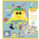 Djeco klistermærkesæt Underskabelser