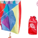 Flyvende drage i nylon 60x51 cm