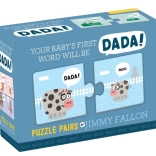 Mudpuppy puslespil Dine første ord – FAR (10 par)