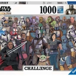 Puslespil Ravensburger Star Wars Mandalorian Udfordring 1000 brikker
