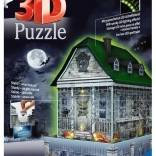 Ravensburger 3D-puslespil spøgelseshus med lysende effekt 216 brikker