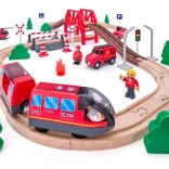 Træ-brandmands togbane 60 dele