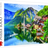 Puslespil 1000 brikker – Hallstatt, Østrig (TREFL)