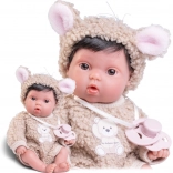 Picolín babybamse – realistisk dukke 21 cm