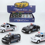 Politibil på fjedertræk